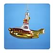 Beatles Yellow Submarine 5-Inch Glass Ornament
